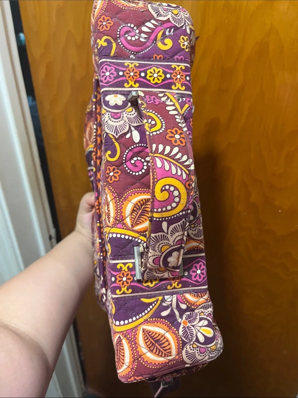 Vera Bradley Safari Sunset Attaché Messenger Bag